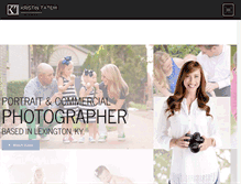 Tablet Screenshot of kristintatem.com